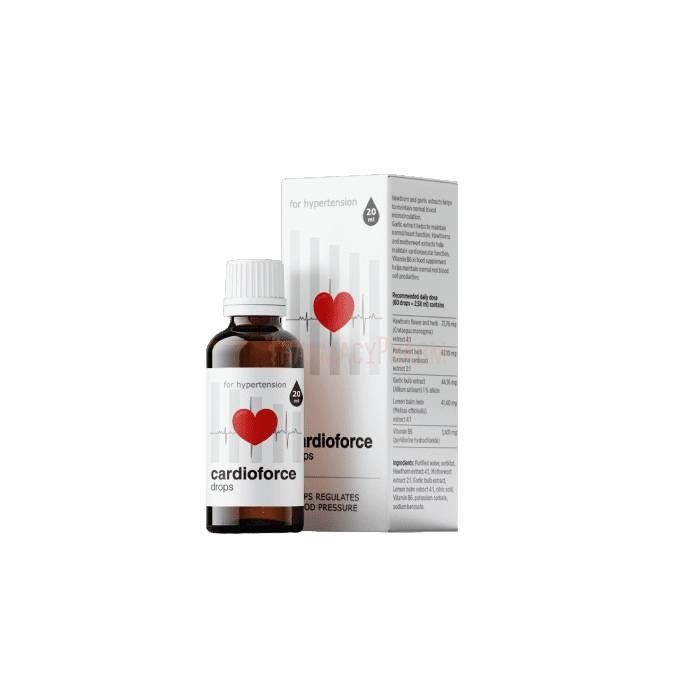 Cardioforce | gouttes d`hypertension