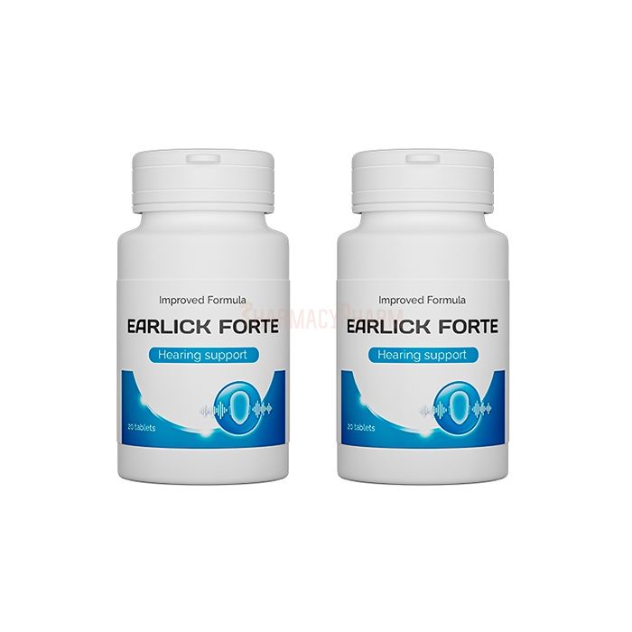 Earlick Forte | tabletki na utratę słuchu