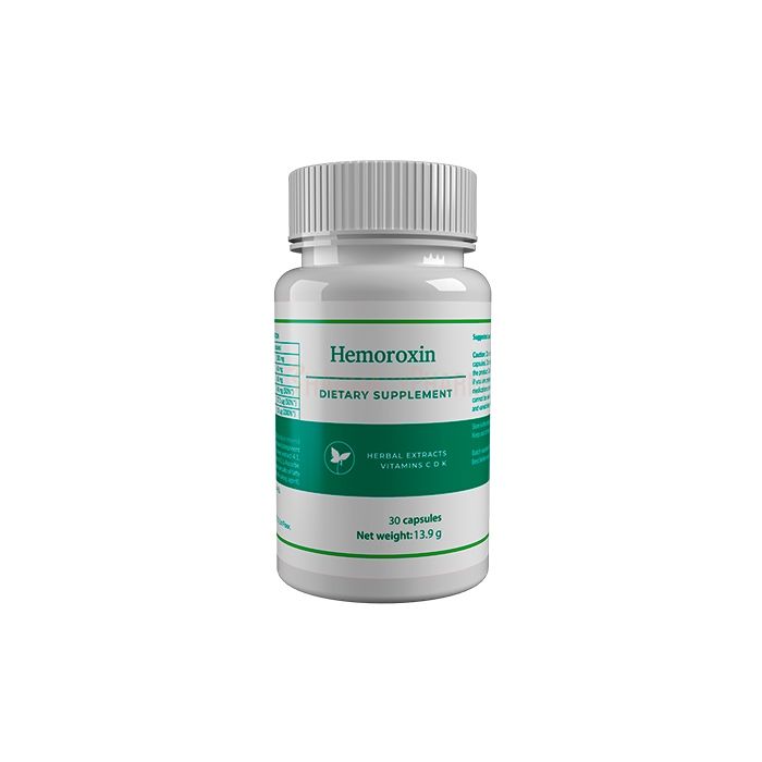 Hemoroxin | capsules for hemorrhoids