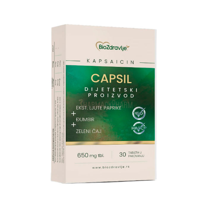 Capsil | produkt na kontrolu hmotnosti