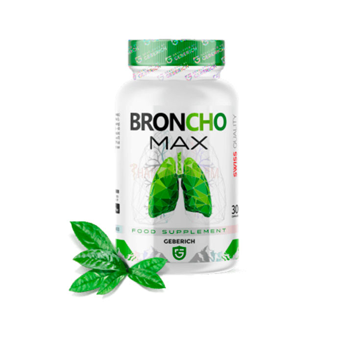 BronchoMax | capsules that help thin thick bronchial secretions